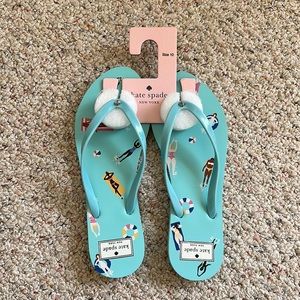 Kate Spade Fiji Flip Flops sz 10